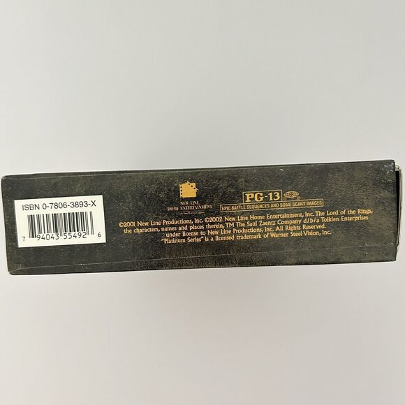 4/$25 The Lord of the Rings The Fellowship of the Rings Special Extended Edition - Picture 6 of 7